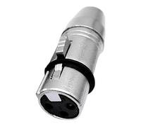 Adattatore jack a 3 pin, adattatore XLR femmina da 3,5 mm a maschio, adattatore per cavo microfono, adattatore audio bilanciato, connettore audio bilanciato, connettore audio bilanciato,