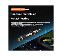 Adattatore Jack Audio A Barra HiFi di Alta Qualità da 75Ω per Microfono, Voce, Riduzione del Rumore e Delle Interferenze di Corrente.