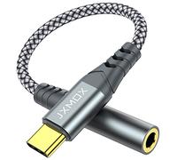 Adattatore jack da USB tipo C a femmina da 3,5 mm, cavo USB C a cavo audio Aux, compatibile con Samsung Galaxy S23 S23+ S22 S21 S20 Ultra Note 20 10 S10 S9 Plus, Pixel 4 3 2 XL, iPad Pro, MacBook