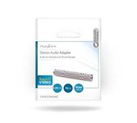 ADATTATORE JACK NEDIS CAGP23950ME DOPPIA FEMMINA JACK MONO 6,3 MM