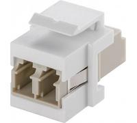 Adattatore Keystone 2x LC Duplex Femmina Fibra Ottica - Goobay ILWL-KEY-2LCDX