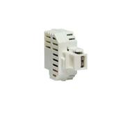 Adattatore keystone a incasso con presa usb per alimentazione usb-a 5v 3a