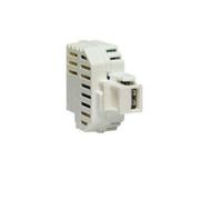 Alimentatore Da Incasso Keystone Presa USB-A 3A Colore Bianco Fanton 82896