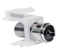 Adattatore Keystone IEC-F F/F Bianco - Logilink IWP-ADAP-COAXFW