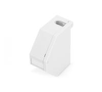 Digitus Adattatore guida DIN AN-25186 - 1 modulo Keystone, coperchio antipolvere, molla terra