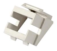 Adattatore keystone SC/LC simplex bianco fibra ottica - OEM ILWL-KEY-FOWH