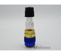 Adattatore KFZ R1234YF Connettore Rapido Per Climatizzatore ND Attacco Rapido