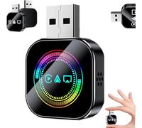 Adattatore Kivont 3 in 1, adattatore CarPlay wireless aggiornato, connessione stabile, plug-and-play, compatibilità universale per auto