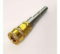 Adattatore Kränzle D12 a 3/8" IG attacco rapido - Acciaio inossidabile & ottone - Adattatore ad alta pressione da 250 Bar - Quick Connect per accessori per idropulitrici Kranzle - M&M Smartek