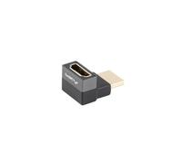 ADATTATORE LANBERG DA HDMI(M) A HDMI(H) ANGOLO UP 8K ALLUMINIO ARGENTO - Nouvo