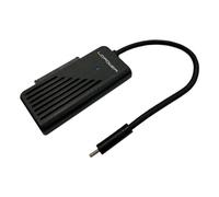 Adattatore LC-Power LC-ADA-USB-SATA-NVME USB-C SATA NVMe 10 Gbit/s Nero