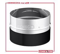 Adattatore Legna Femmina / Inox Mono Maschio Apros ADT2 H.132 mm ADT2