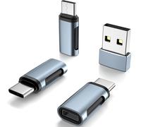 Adattatore Lig-ht-ing a USB C, 3 adattatori Li-ght-ing a USB B, 1 convertitore USB C a USB, ricarica veloce e trasferimento dati; Compatibile con Phone 15/Plus/Pro, non supporta la funzionalità OTG.