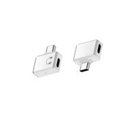 ADATTATORE INF Lightning Femmina a USB-C Maschio Angolato Bianco