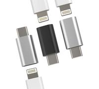 Adattatore Lightning USB C Spinotto per iPhone15 Pro Max Plus per iPad 10 Air4 Macbook Air Compatibile con Samsung (3Pack)per Apple Femmina Cavo Convertitore Type-c Maschio Presa Type C Jack Accessori