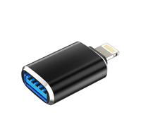 Adattatore Lightning USB per Apple iPhone 14 13 12 11 Pro Max 7 8 Plus X SE XS XR per iPad Air Cavo OTG USB Jack Chiavetta Scaricare Foto Lettore Schede Mouse Sdoppiatore Card Reader Accessori