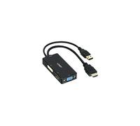 Adattatore - LINDY - Convertitore HDMI a DP/DVI/VGA - Ultra HD 4K - Plug & Play - Multiuso