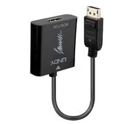 ADATTATORE LINDY DISPLAYPORT TO HDMI M/F 4K 60HZ ATTIVO NERO 41068