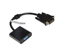 ADATTATORE LINK DVI-D 24+1pin TO VGA 15 POLI, M/F, VIDEO ATTIVO, NERO, LKADAT121