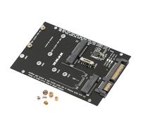Adattatore M.2 e mSATA a Serial ATA 6Gbps Convertitore M.2 a Serial ATA Interno
