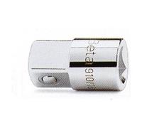 Beta 910/16 - Raccordo con attacco quadro femmina 3/8" e maschio 1/2" cromato