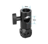 Adattatore Magic Cubic Mount per Stativo Luci da 1/4" A 3/8", Adattatore Versatile con Foro per Vite da Treppiede per Fotocamera, Monitor e Microfono.