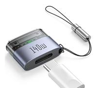 Adattatore magnetico da 140 W, USB C adattatore magnetico USB C, ricarica rapida per MacBook Pro M1 2021/M2 (2023,14"/16"), MacBook Air M2 (13''/15"), M3 Air (13''/15'')/M3 Pro (2024,14")