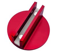 Adattatore magnetico per auto - Disco con scanalatura in alluminio, strumento per binario con scanalato, compatibile con saldatura a pizzico | Ideale per la sicurezza del processo di