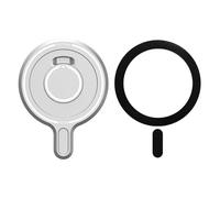 Adattatore magnetico per telefono compatibile con stabilizzatore cardanico per smartphone Insta360 Flow/Flow Pro, base adattatore con piastra magnetica in metallo con accessori ad anello magnetico