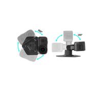 Adattatore Magnetico Regolabile con Ventosa, Supporto Magnetico A Sgancio Rapido Bidirezionale per Osmo per Action 6