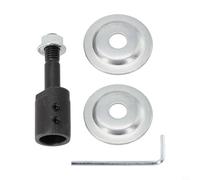 Adattatore mandrino per rettifica e lucidatura, compatibilità albero 5-16 mm per smerigliatrice da banco motore, set da 7 pezzi per asta di prolunga (16 mm)