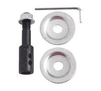 Adattatore mandrino per rettifica e lucidatura, compatibilità albero 5-16 mm per smerigliatrice da banco motore, set da 7 pezzi per asta di prolunga (10 mm)