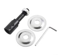 Adattatore mandrino per smerigliatrice da banco per rettifica e lucidatura, compatibilità con albero motore da 5-16 mm, set di con asta di prolunga di lunga durata per conversione trapano elettrico