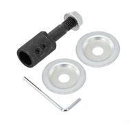 Adattatore mandrino per smerigliatrice da banco per rettifica e lucidatura, compatibilità con albero motore da 5-16 mm, set di con asta di prolunga di lunga durata per conversione trapano elettrico