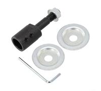 Adattatore mandrino per smerigliatrice da banco per rettifica e lucidatura, compatibilità con albero motore da 5-16 mm, set di con asta di prolunga di lunga durata per conversione trapano elettrico