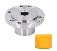 Adattatore Mandrino per Tornio Legno con Piastra Frontale in Acciaio a 6 Fori K11 80 16mm