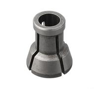 Adattatore mandrino pinza per incisione e fresatrice per legno, M17 6/6,35/8 mm con dado, convertitore boccola divisa in carburo, trattato termicamente per terra (5 pz/set)