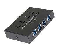 Adattatore manuale del HUB del commutatore 4Ports di condivisione di USB 3.0 per la stampante dell'analizzatore del PC