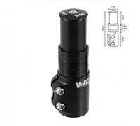 Adattatore Manubrio Bici Alluminio Spessori 4mm 9mm per Forcella 28.6mm