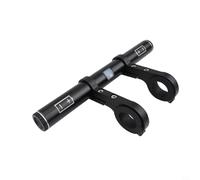 Adattatore Manubrio Impermeabile per Luci e GPS | integrata 4000mAh, ricarica USB per telefoni, display stato carica, luce LED indicatrice