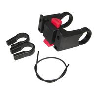 Adattatore manubrio KLICKfix nero, per Ø 22-26 e 31,8 mm