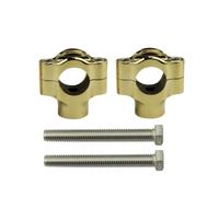 Adattatore manubrio rialzato per barra Riser | Moto Scuola 22mm 25mm Morsetti per barra Riser per manubrio Riser per osso di cane lancia universale per Bobber per Chopper