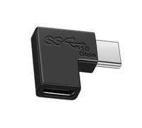 Adattatore maschio a femmina di tipo C, estensione femminile di tipo C - Accoppiatore di estensione dati USB da 90 gradi a 90 Gbps,Plugurez e riproduci forniture per dispositivi elettronici, CA