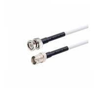 Adattatore maschio BNC da 1/2/3/5M a connettore maschio BNC, prolunga coassiale, cavo RG58, adattatore a ponticello a bassa perdita da 50 Ohm(BNC M to BNC F,2Meter)