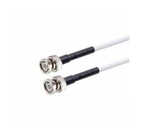 Adattatore maschio BNC da 1/2/3/5M a connettore maschio BNC, prolunga coassiale, cavo RG58, adattatore a ponticello a bassa perdita da 50 Ohm(BNC M to BNC M,20CM)