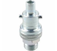 Adattatore maschio corpo girevole raccordo aria istantaneo PCL 1/4" BSP filet...