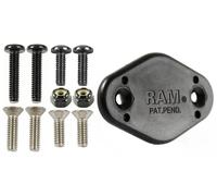 ADATTATORE MASCHIO RAM MOUNT EZY-MOUNT QUICK RECESSED MALE RAP-326RMU CON VITI