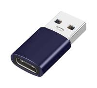 Adattatore maschio USB C femmina a USB - Ricarica rapida, convertitore di tipo C compatibile con computer portatili,| .Ricarica di alta qualità per prestazioni migliori, durata e affidabilità a lungo