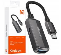 Adattatore MCDODO da USB-C a USB OTG, adattatore USB-A, cavo di ricarica per chi