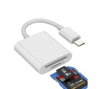 Adattatore Micro SD TF Flash Card Reader Connettore per Iphone Lightning Camera Memoria Apple 11 12 13 14 Pro Max 7 6 8 Plus X XS XR SE Ipad Air Mini 2020 2019 Accessori per visualizzatori
